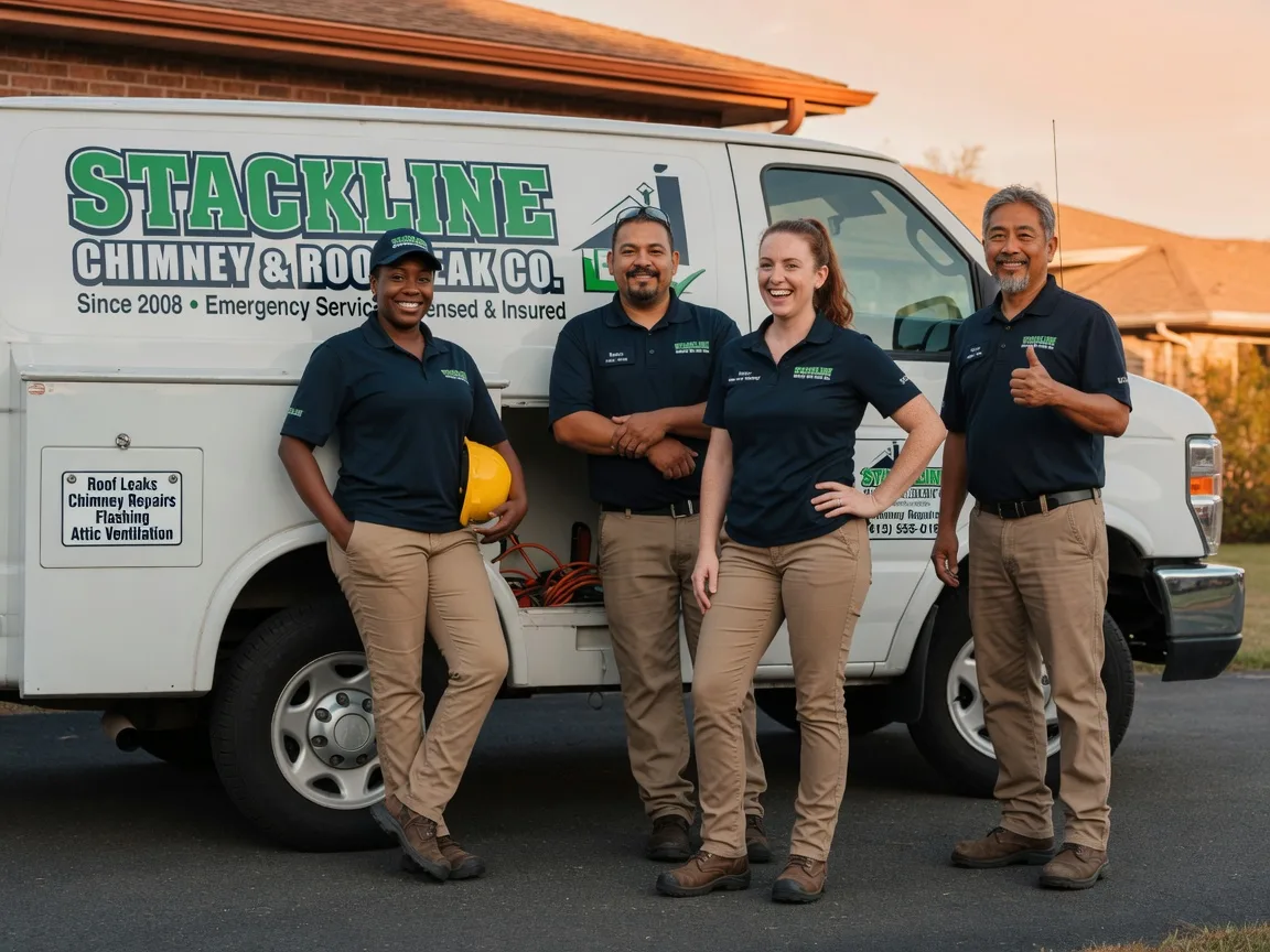 Chimney flashing repair company in Waverly Hall, GA